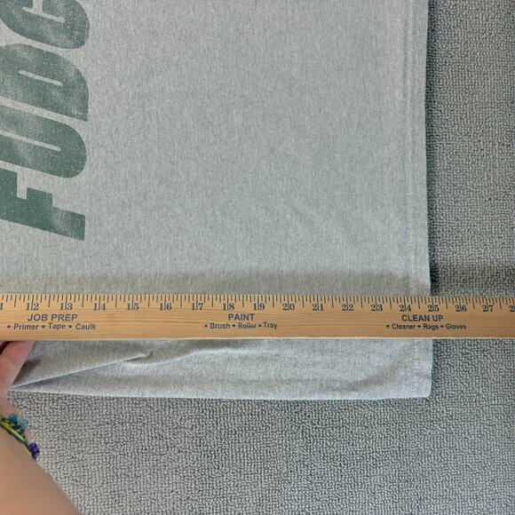 A Christmas Story T-Shirt Mens Large Gray Short Sleeve "FUDGE!" Funny Tee Delta - Picture 4 of 7